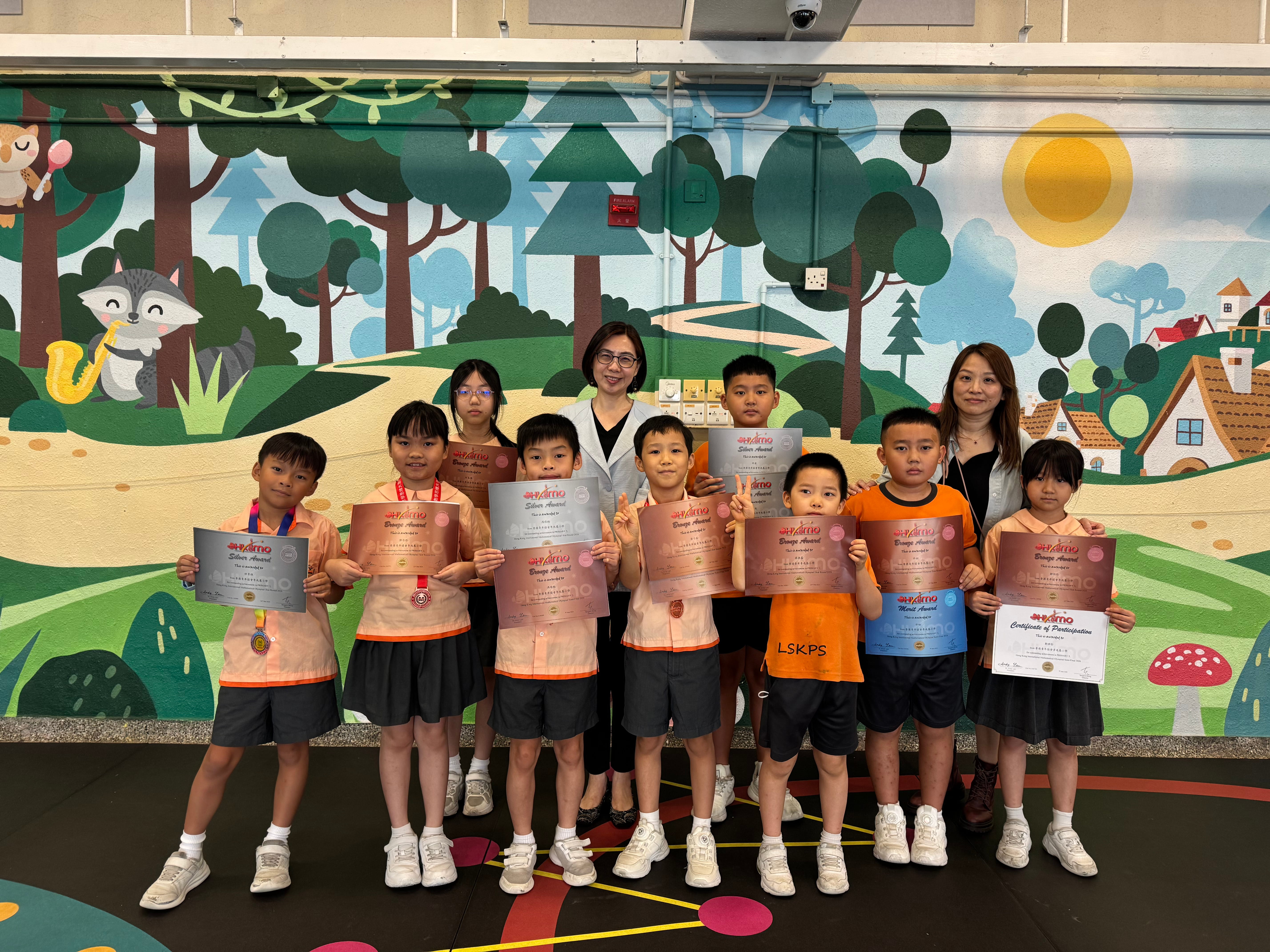 香港國際數學競賽2026 得獎相片