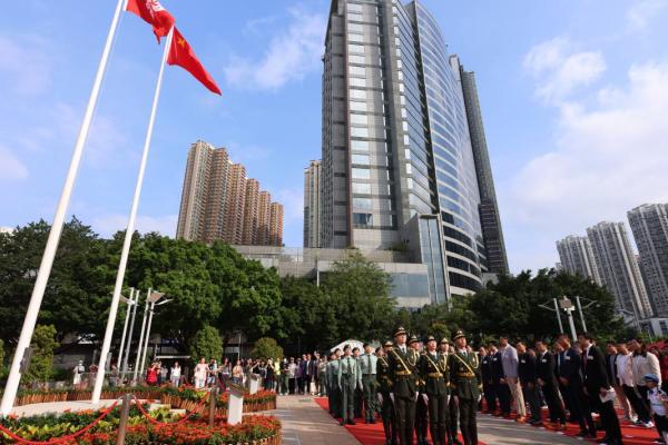 五四升旗禮花絮2